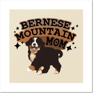 Bernese Mountain Dog Mom Puppy Lover Posters and Art